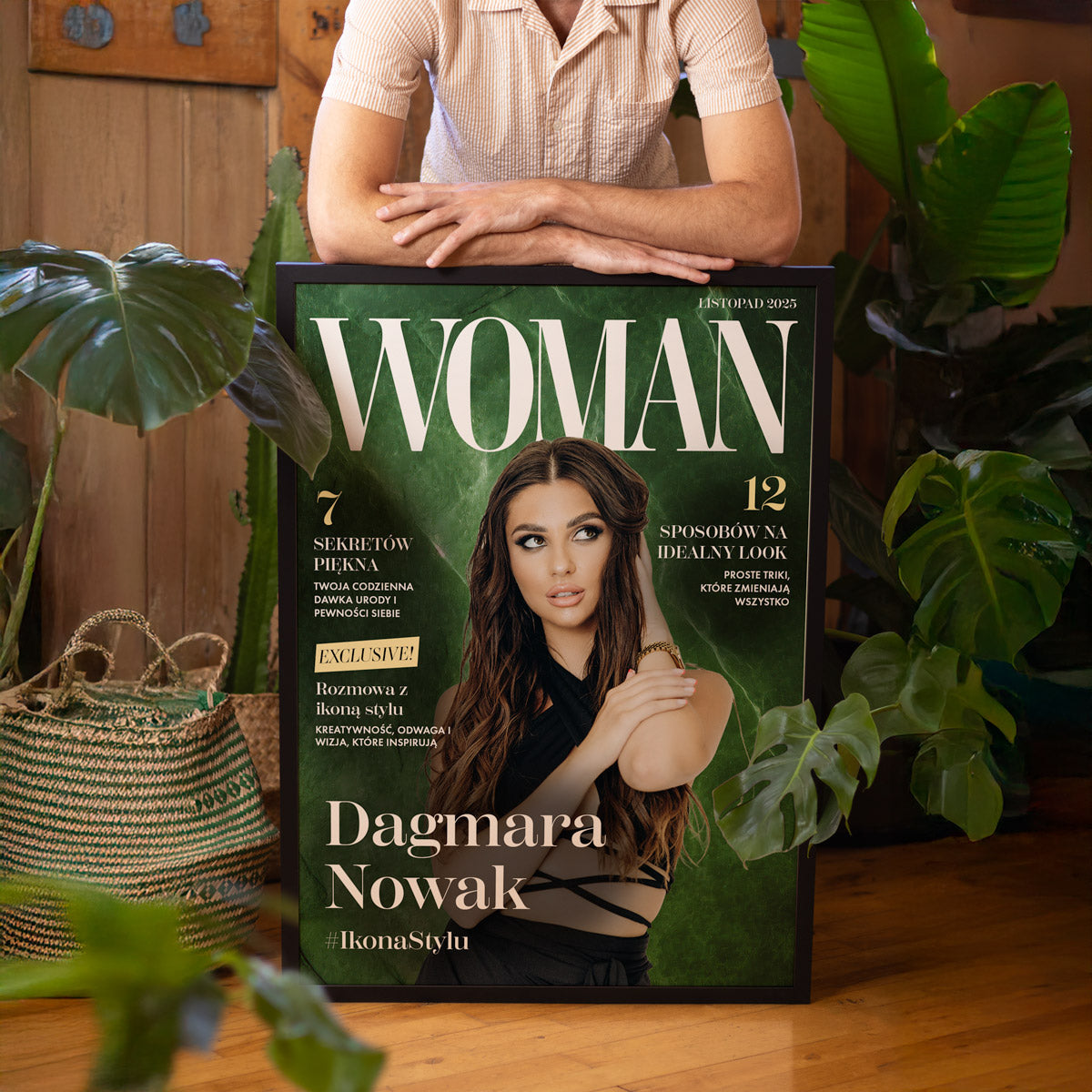 Personalizowany plakat gazeta