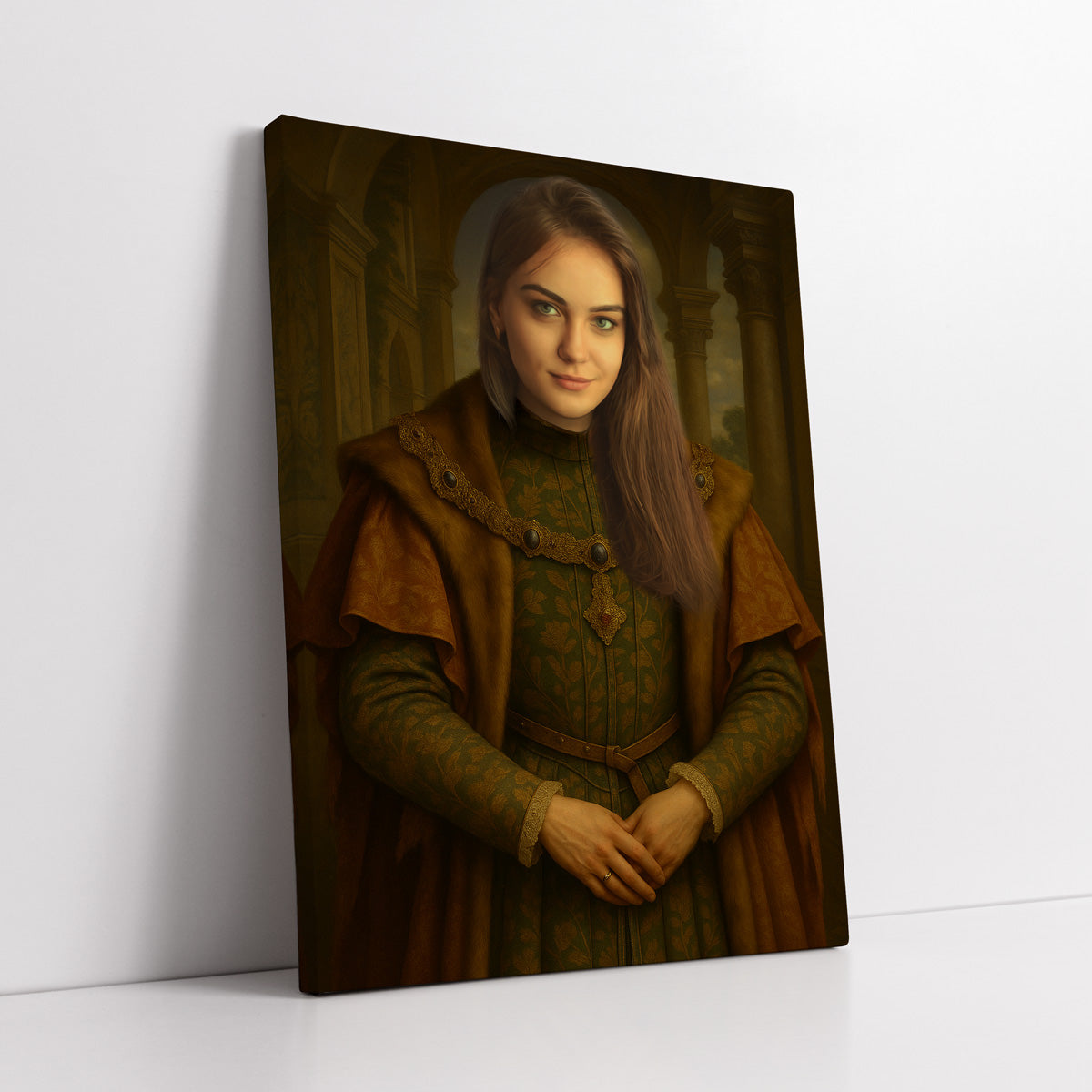 Portret Królewski z Twojego zdjęcia – Królowa Dworu