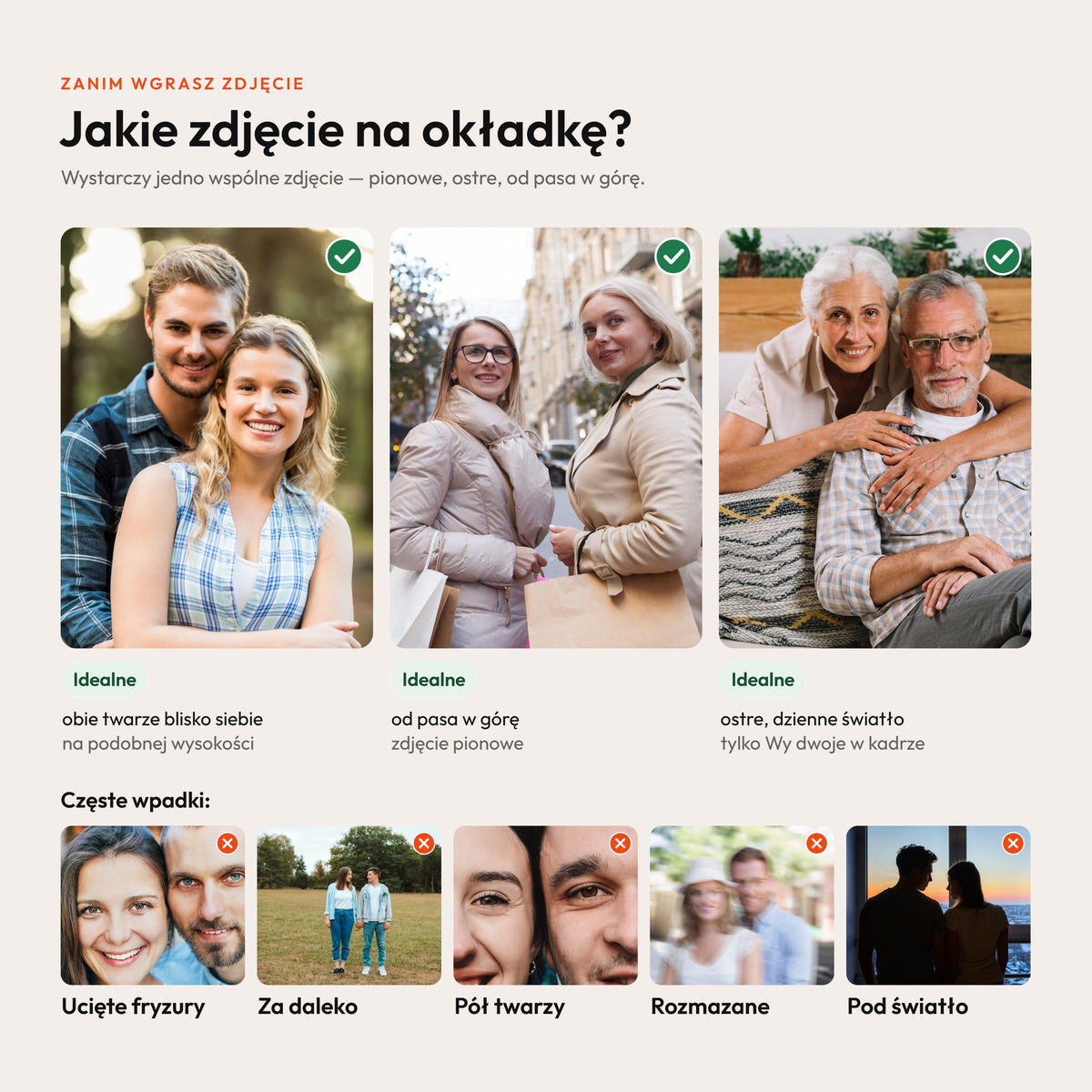 Fashion Dobrze Nam Razem — jakie zdjęcie wybrać na okładkę: przykłady dobrych zdjęć i częstych wpadek