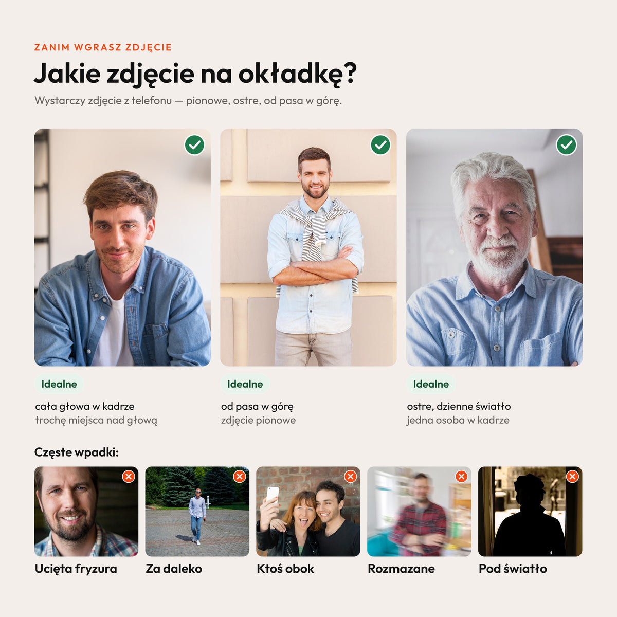 ON Style — jakie zdjęcie wybrać na okładkę: przykłady dobrych zdjęć i częstych wpadek