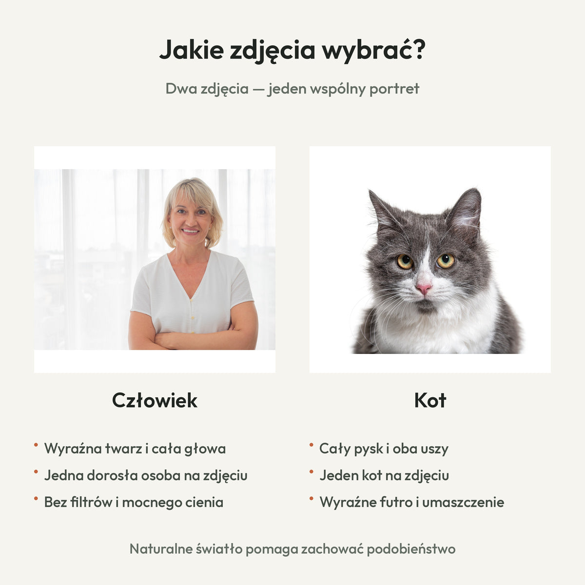 Szmaragdowy Dwór — plakat z kotem — jakie dwa zdjęcia wybrać